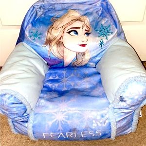 Frozen Elsa Plush Bean Bag Chair in Perfect Condition